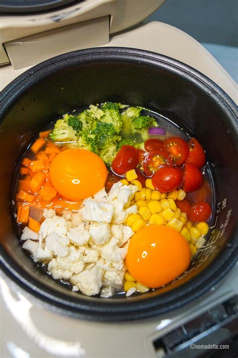 Rainbow Fried Rice Easy One Pot Rice Cooker Recipe Nomadette