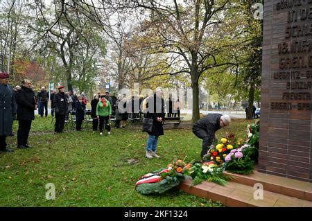 Gedenkveranstaltung Anl Sslich Des Volkstrauertages Oberst Klaus Finck