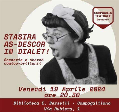 Venerdì 19 aprile alla biblioteca Berselli di Campogalliano si ride in