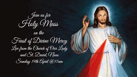 Feast Of Divine Mercy Sunday 19th April 2020 Holy Mass Youtube