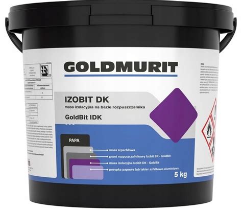 GOLDMURIT IZOBIT DK NA POKRYCIA DACHOWE 5KG ERLI Pl