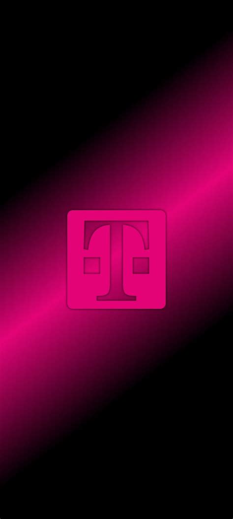 T Mobile Wallpaper With Pink And Black Background