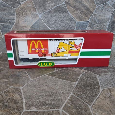 Lgb G Gauge 44910 Mcdonalds You Deserve A Break Today Ronald With