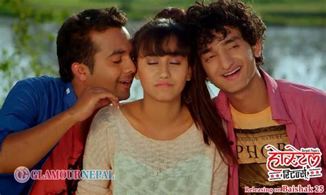 Nepali Movie Hostel Returns Song Musukka Hasne Glamour Nepal