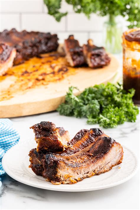 Keto Bbq Ribs Oven Baked Bobbis Kozy Kitchen