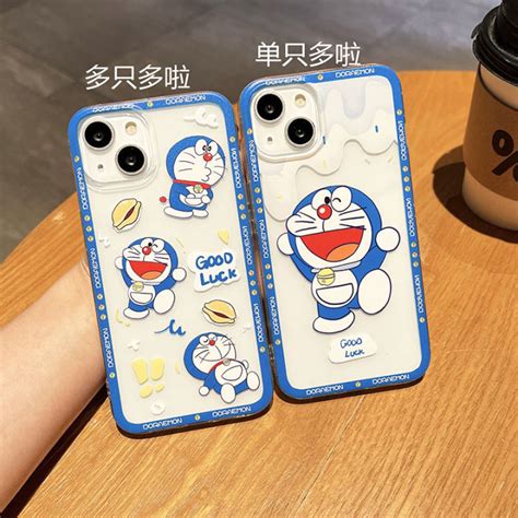 Case Ponsel Poco F5 Pro Terbaru 2023 Lucu Kartun Good Luck Doraemon