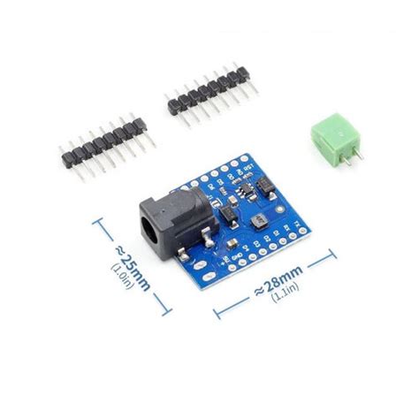 Jual Wemos D1 Mini Dc Power Input Shield Dgn Female Barrel And Screw Terminal Kota Batam 23