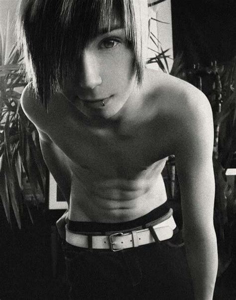 He S Gorgeous Hot Emo Guys Emo Love Guys With White Hair Scene Guys Emo People Goth Guys