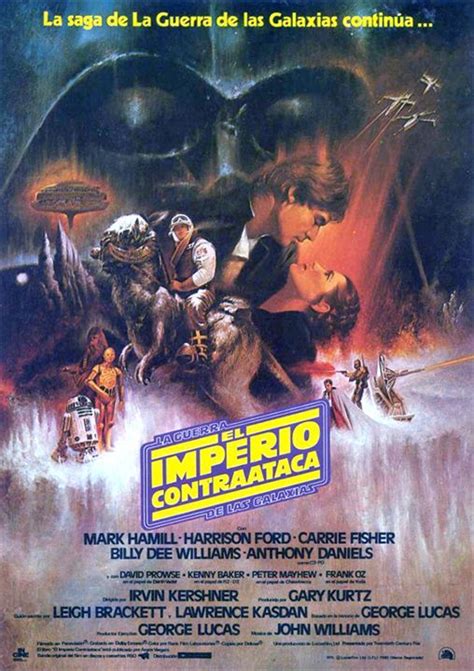 Cartel De La Pel Cula Star Wars Episodio V El Imperio Contraataca