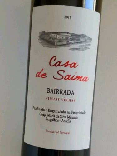 2017 Casa De Saima Vinhas Velhas Tinto Vivino US