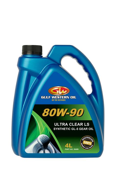 ULTRA CLEAR GEAR OIL 80W 90 Gulf Western Oil