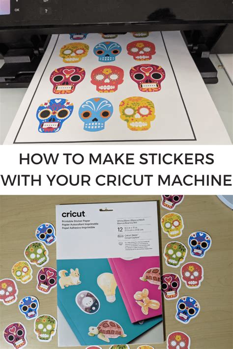 How to Make Stickers with Cricut - Tastefully Frugal