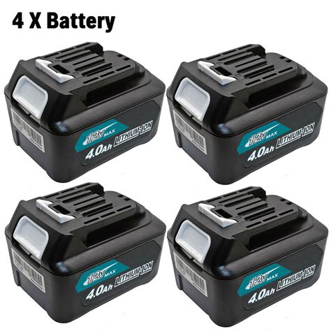 10 8V Makita Battery 12V BL1041B BL1040B BL1021B BL1020 4 0Ah CXT Li