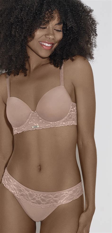 Conjunto De Microfibra Y Puntilla Corpino Push Up Sof Colaless Lara