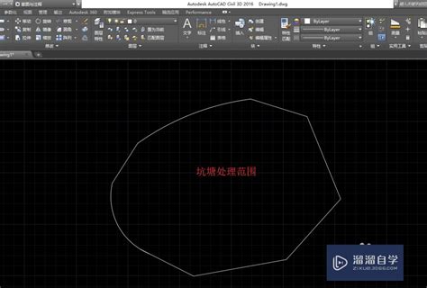 Cad怎么不规则图形的面积和周长？溜溜自学网