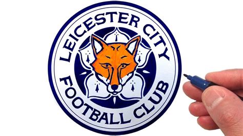 How to Draw the LEICESTER CITY F.C. Logo - YouTube