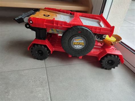 Monster Trucks Camion Piste Geant Hot Wheels Beebs