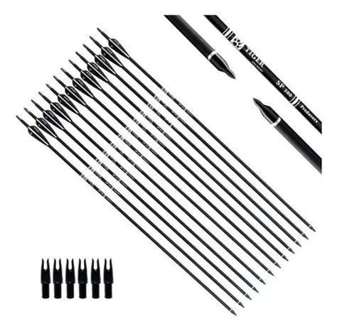 Flechas Tiger Archery Flecha De Carbono De Pulgadas Fcs Cuotas Sin