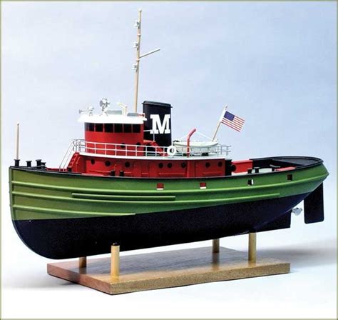 Carol Moran Harbour Tug 1:72 Scale RC Ready Model Boat Kit 1250 | Hobbies