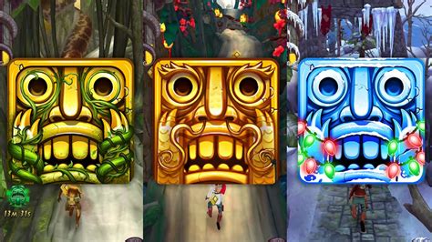 Temple Run 2 Lost Jungle Vs Temple Run 2 Lantern Festival Vs Temple Run