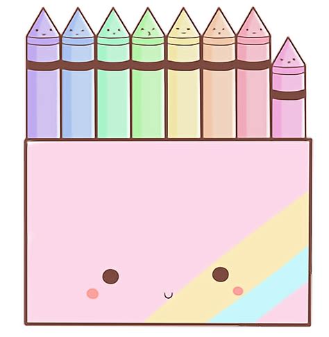 Crayons Clipart Kawaii Picture 829522 Crayons Clipart Kawaii