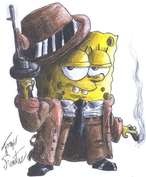 Gangsta Spongebob Drawings