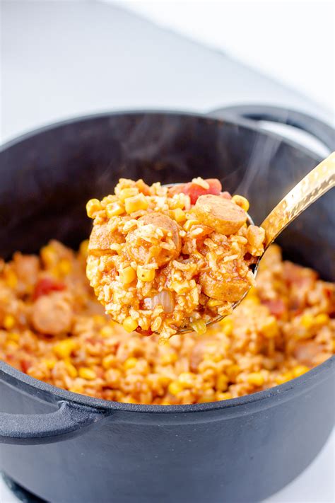 Easy Sausage And Rice Casserole 1 Of 7 Bits And Bites