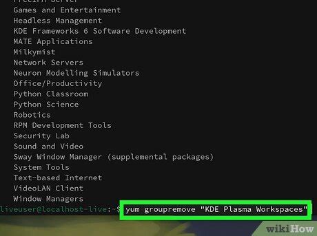 How To Uninstall Yum Packages Centos Fedora Red Hat Linux