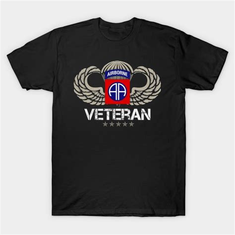 82nd Airborne Paratrooper Veteran T Shirt Men Women Veterans Day Gift