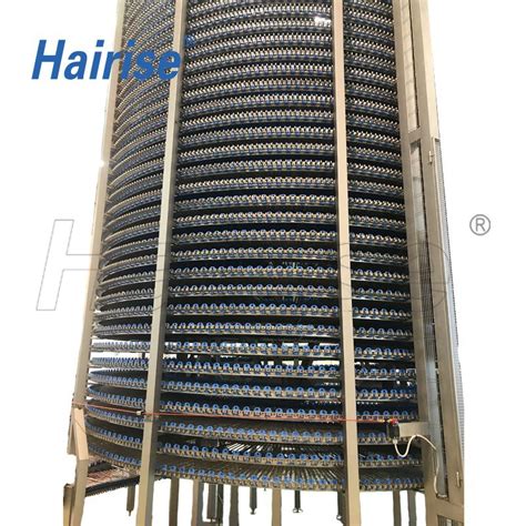 Hairise Plastic Spiral Conveyor Chain Used In Bread Industry Wtih Iso