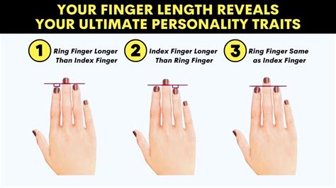 Personality Test: Your Finger Length Reveals Your Ultimate Personality Traits