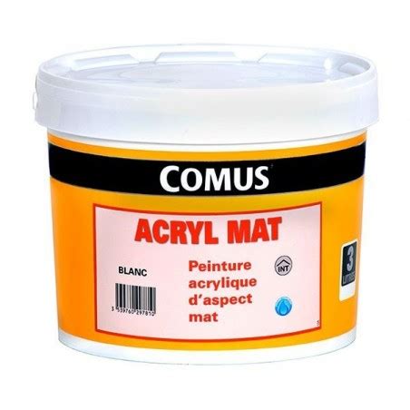 COMUS ACRYL GJ MAT BLANC 3L