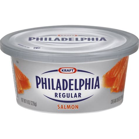 Philadelphia Cream Cheese Spread Regular Salmon Dairy Foodtown