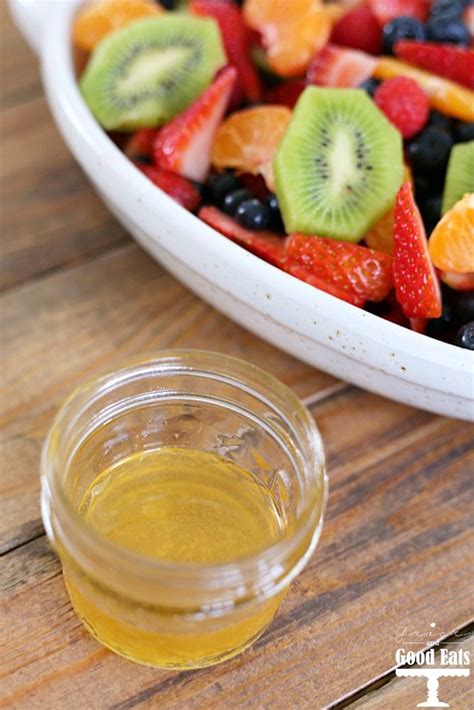 Fruit Salad With Honey Lime Dressing Grace And Good Eats