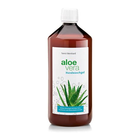 Aloe Vera Hand Wash Gel 1 Litre Buy Online Now Sanct Bernhard