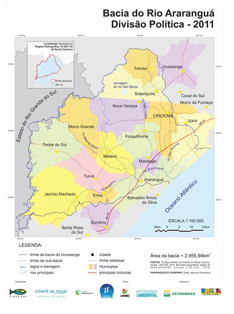 Pdf Bacia Do Rio Ararangu Divis O Pol Tica Rio Ararangua