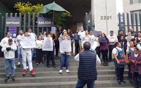 Trabajadores Del Poder Judicial Bloquean Insurgentes Y Periférico Sur