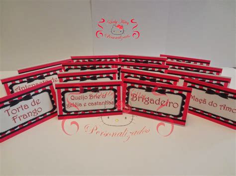 Baby Kitty Personalizados Chá de Lingerie