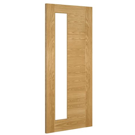 Deanta Seville Fully Finished Internal Oak Door With Side Lite