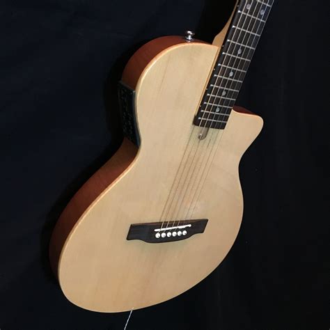 Johnson Jg 50 Na Solid Body Thin Line Acoustic Electric Guitar