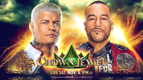 Cody Rhodes Vs Damian Priest Announced For WWE Crown Jewel Wrestling