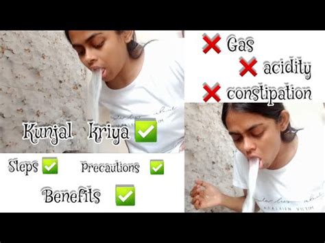 Kunjal Kriya For Gas Acidity Constipation Body Detoxfy Kriya New