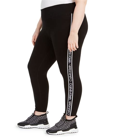 Calvin Klein Plus Size Logo Leggings Macy S