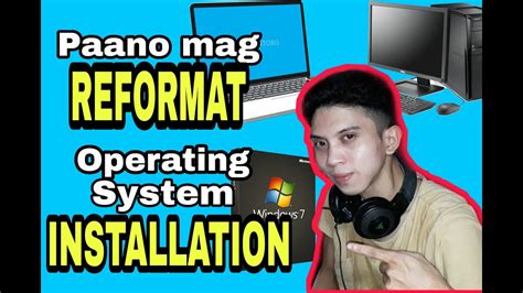 Paano Mag REFORMAT Ng LAPTOP At DESKTOP COMPUTER Ngayong 2020 Windows 7