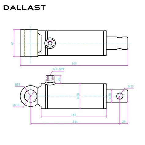 china customized single acting spring return cylinders manufacturers