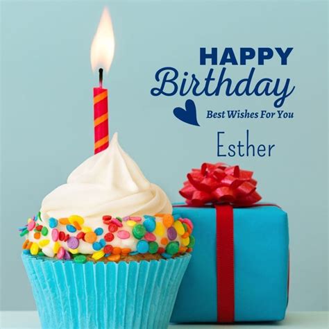 100 HD Happy Birthday Esther Cake Images And Shayari