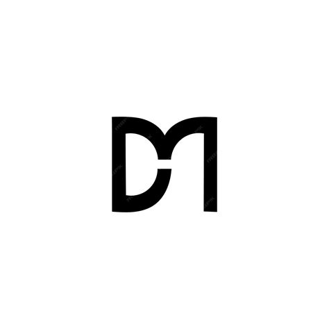 Premium Vector Dm Logo Design