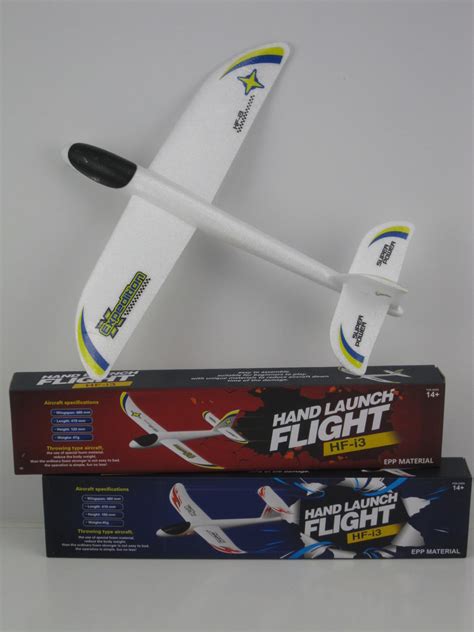 Hand Launch Foam Glider - Uncle Pete's Toys