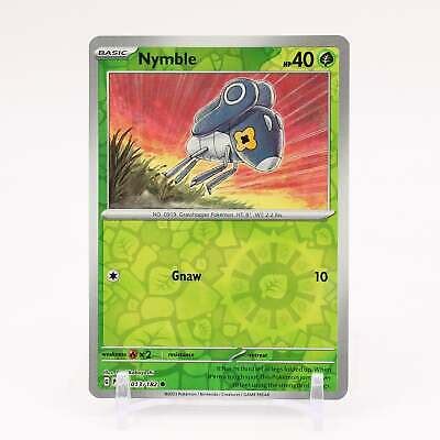 Nymble Paradox Rift Reverse Holo Pokemon Nm Mint Ebay