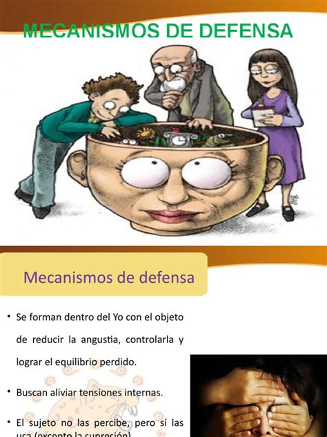 Mecanismos De Defensa Psicológicos Descripción Y Clasificación Pdf